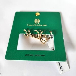 House of Harlow Women's Hoop Earrings